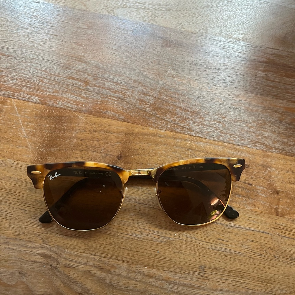 Ray-Ban Tortoise Clubmaster Sunglasses